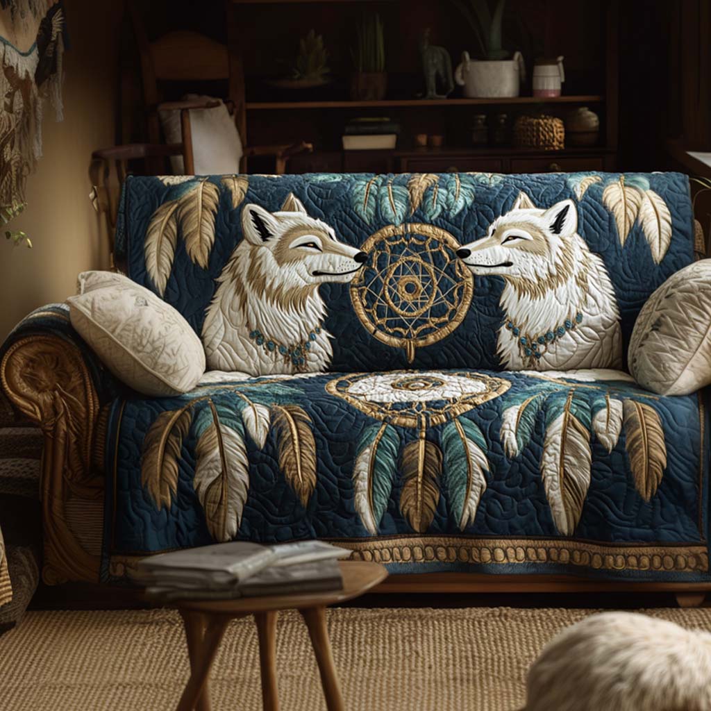 Elin - Gewatteerde bankhoes Motief Decoratief