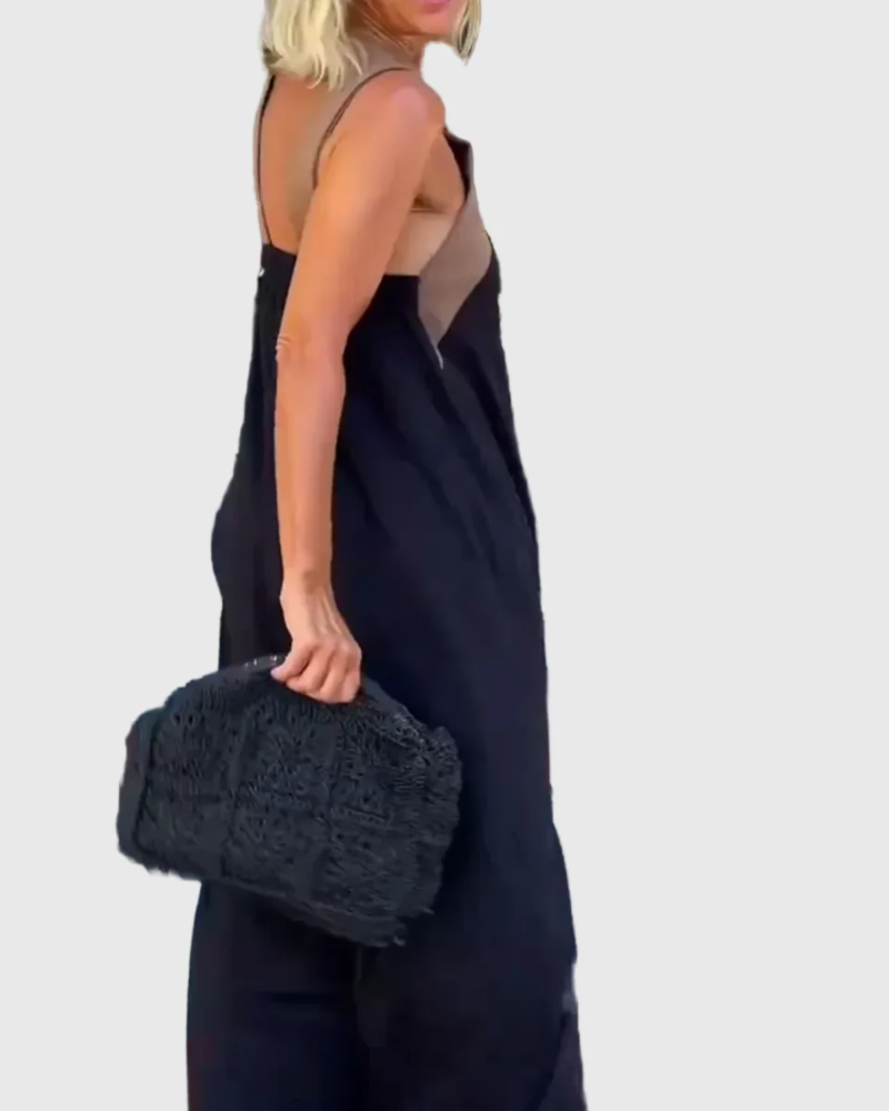 Elena | Soepelvallende en elegante maxi-jurk