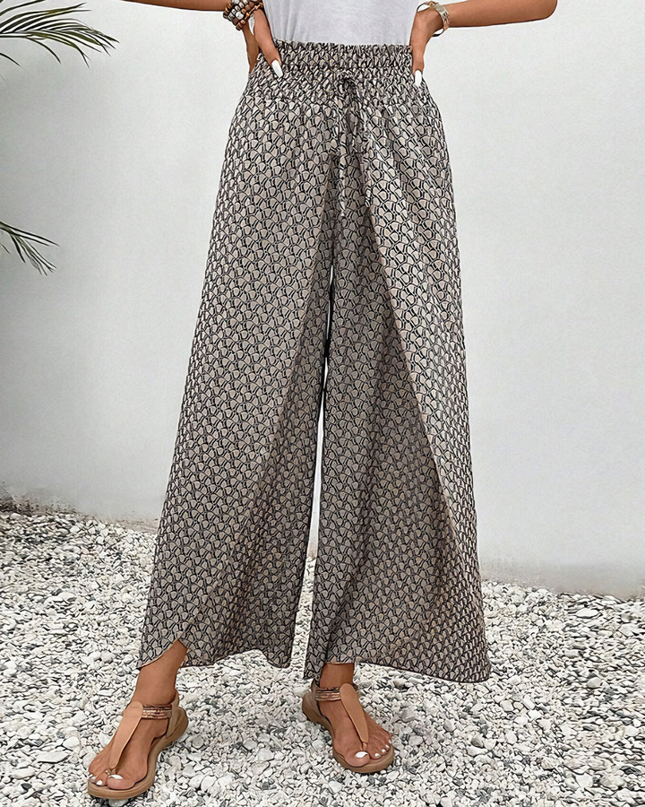 Sahara - Relaxte wijde broek