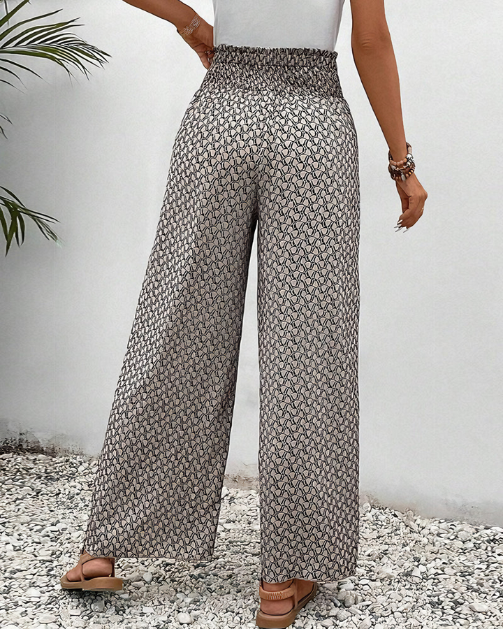Sahara - Relaxte wijde broek
