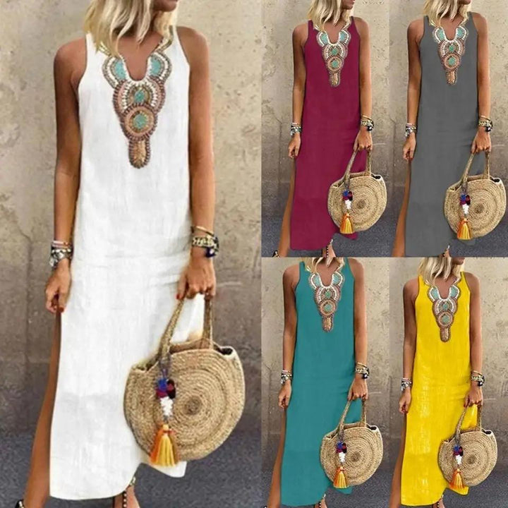 Jennica - Charmante bohemian jurk