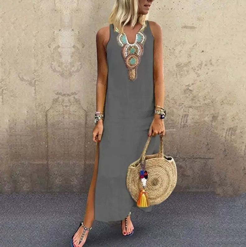 Jennica - Charmante bohemian jurk