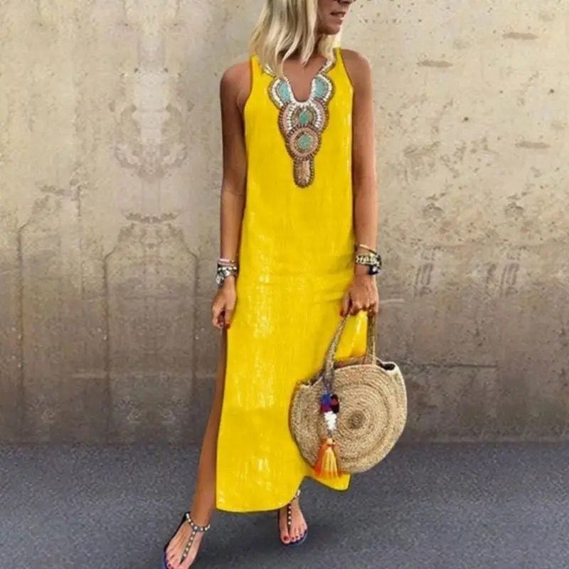 Jennica - Charmante bohemian jurk