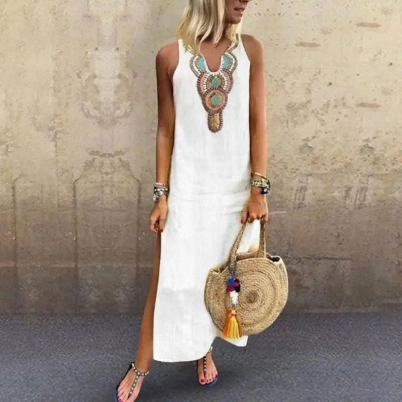 Jennica - Charmante bohemian jurk