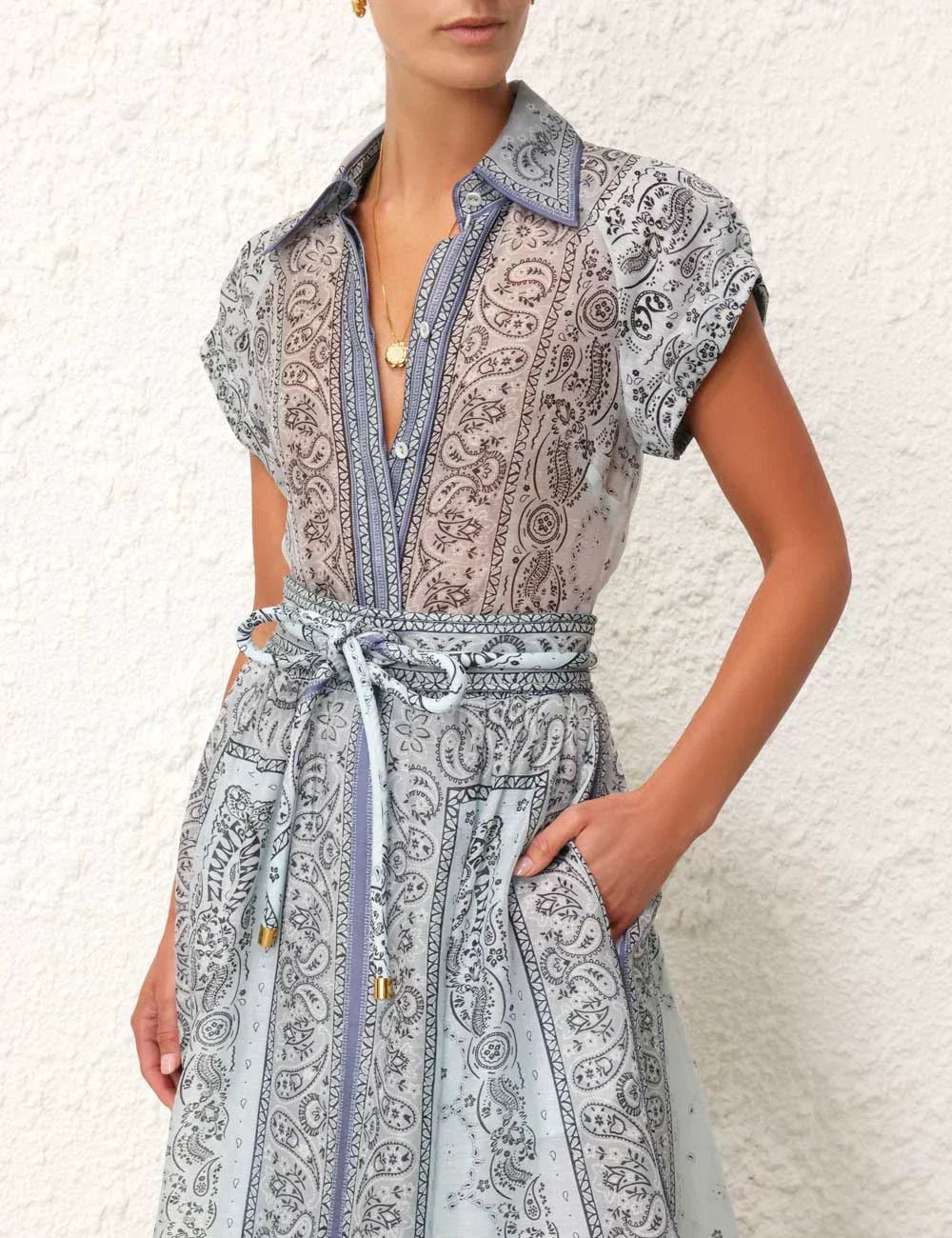 Adele - Tweedelige set met boho print