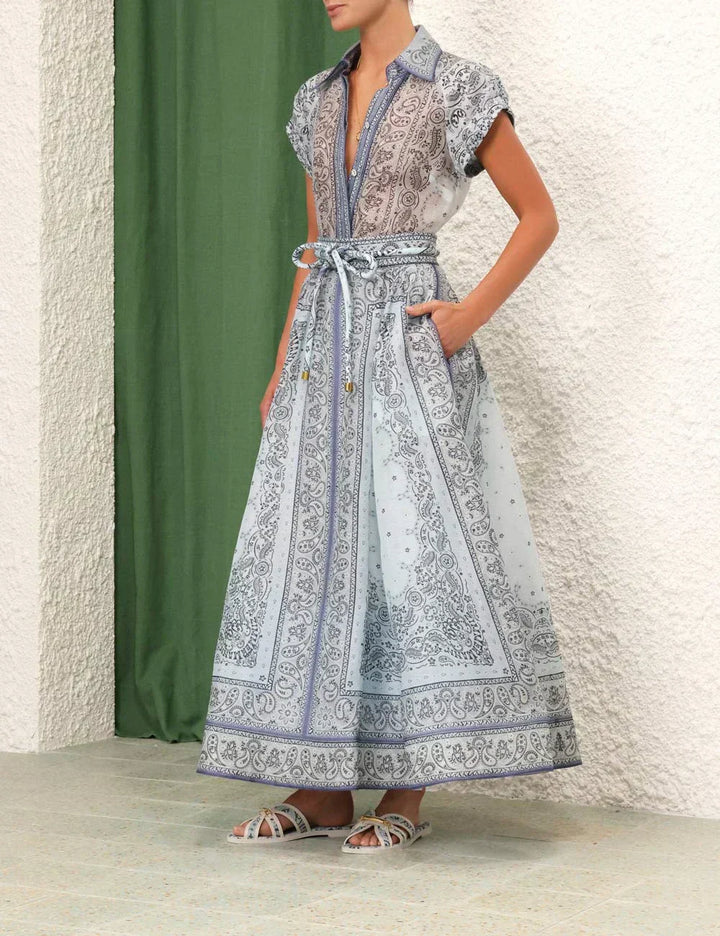 Adele - Tweedelige set met boho print