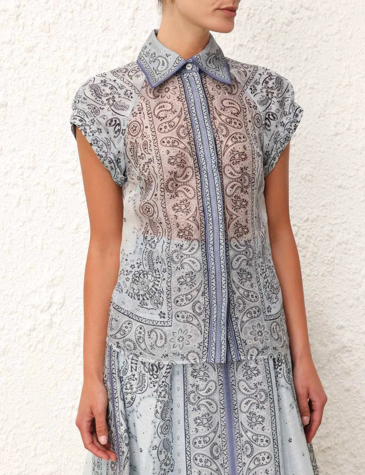 Adele - Tweedelige set met boho print