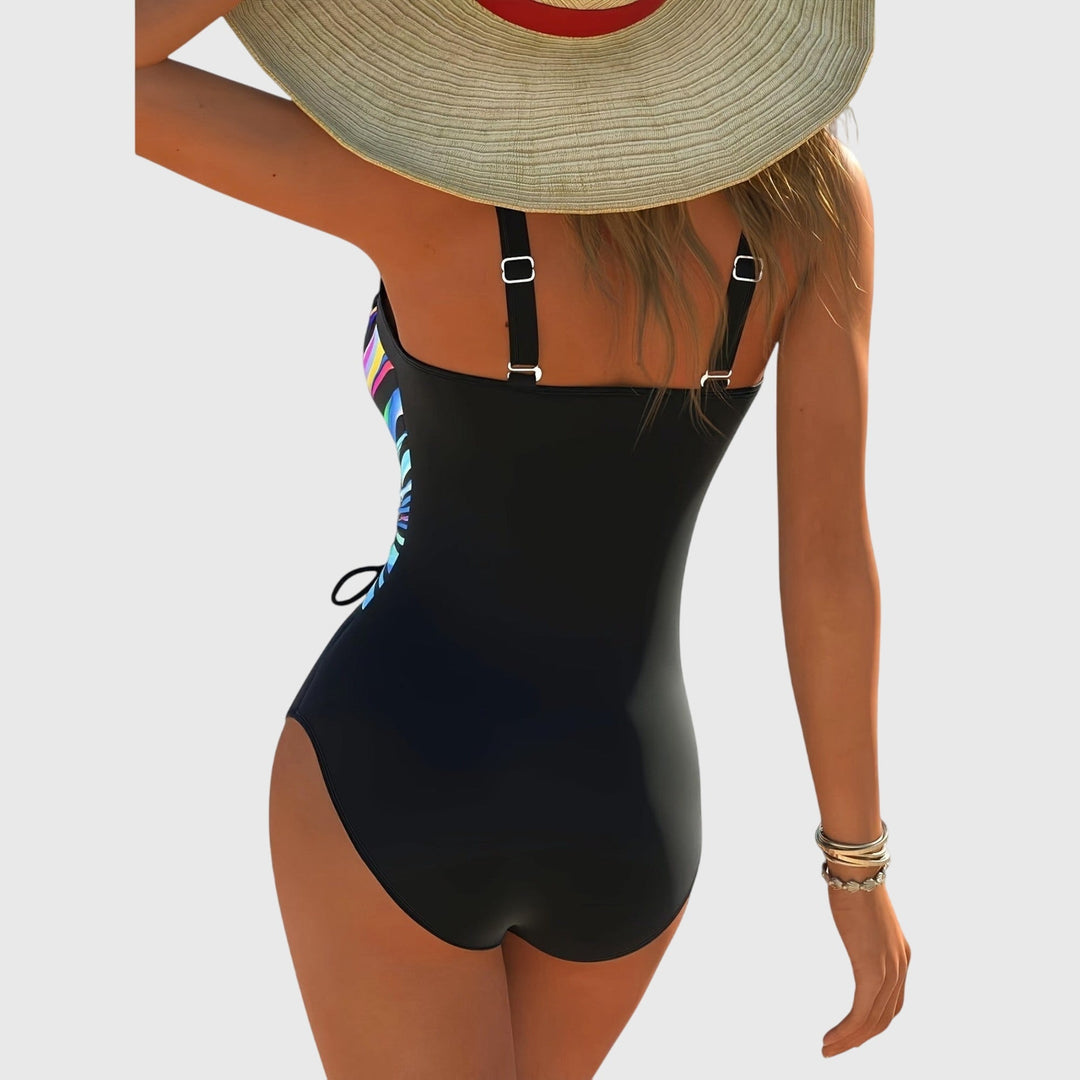 Gekruist shapewear-badpak