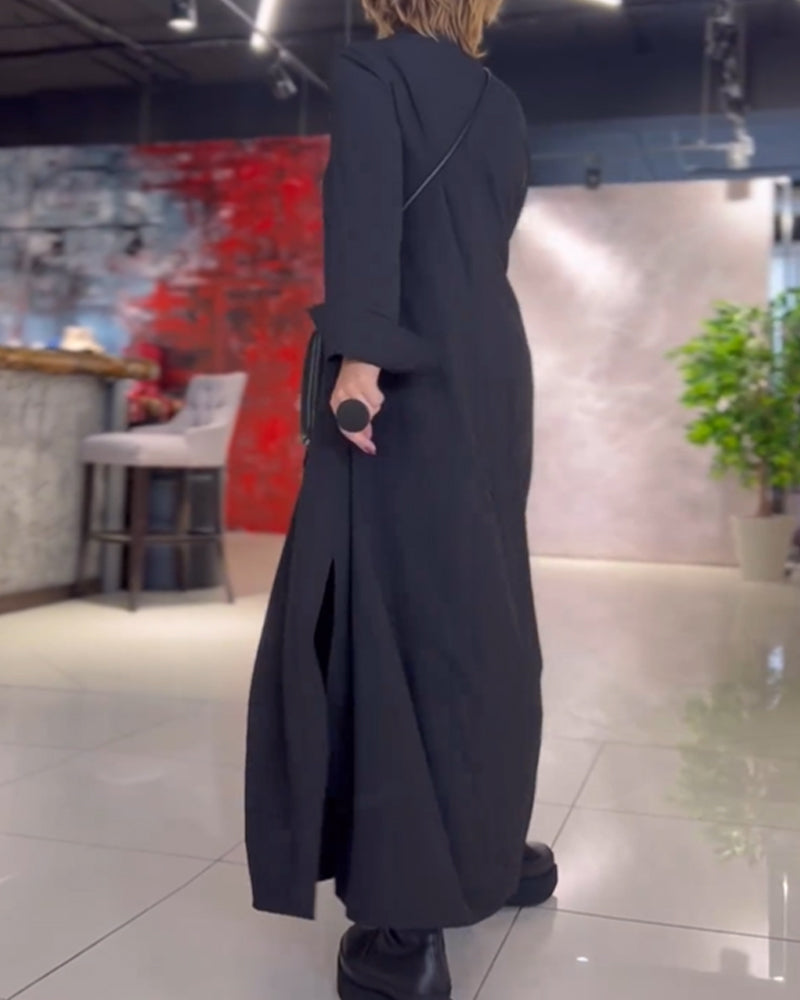 Sylvie - Wijde lange jurk