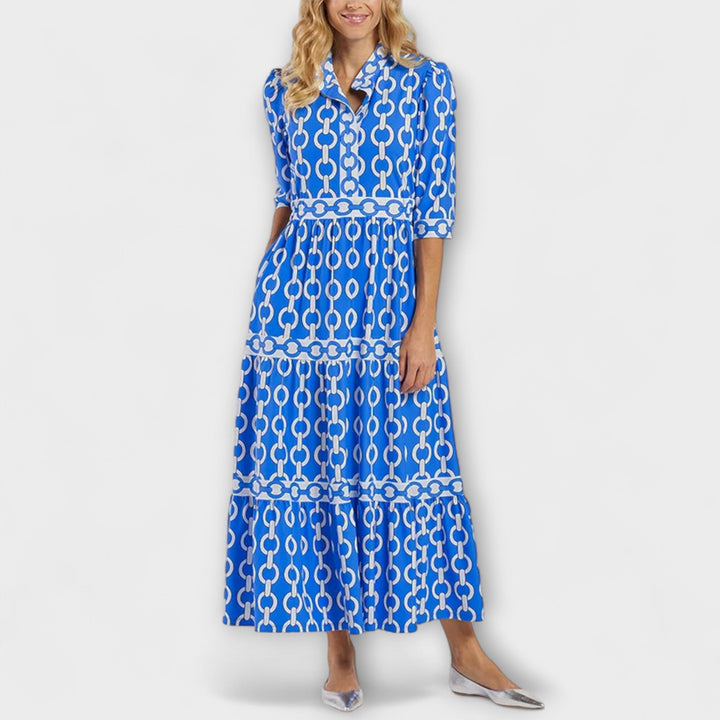 JULIANA | MIDI-JURK MET KETTINGMOTIEF