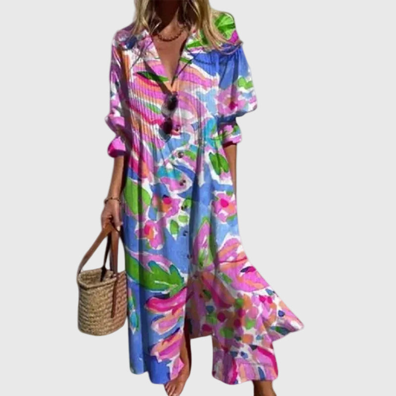Zariah | Elegante bohemian maxi-jurk