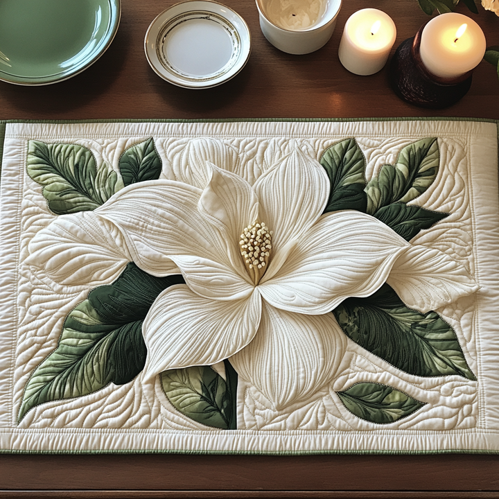 Maaike - Gewatteerde placemat Bloei Gratie