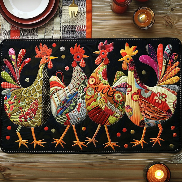 Eva - Gewatteerde placemat Nacht Uitstekend