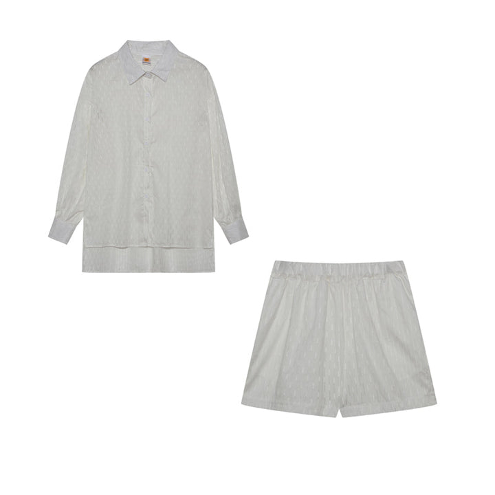 Elizabeth - Lichte set met blouse en short