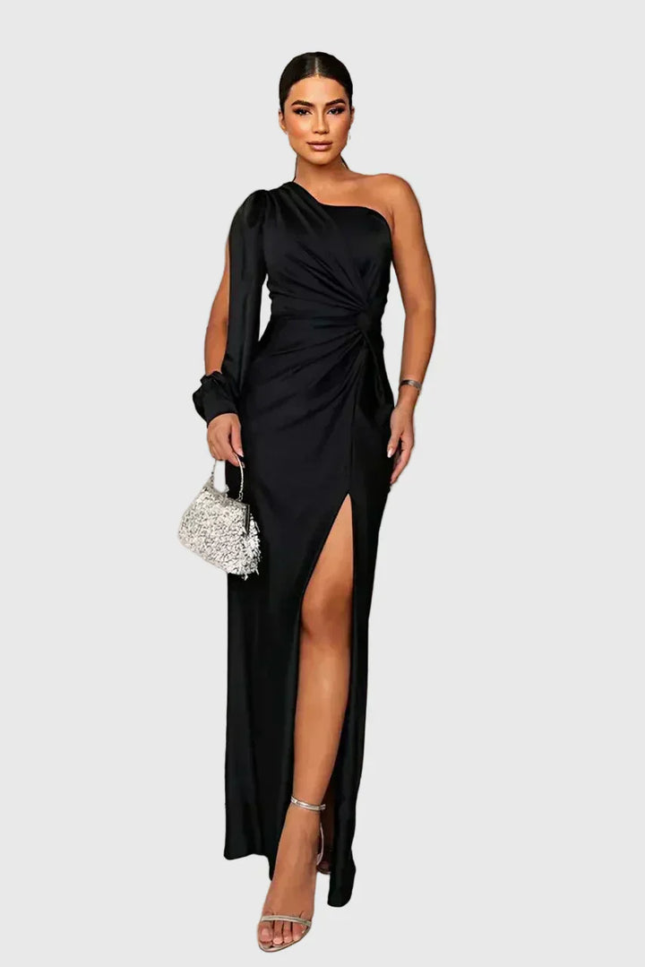 Melyssa | Elegante zwierige maxi-avondjurk