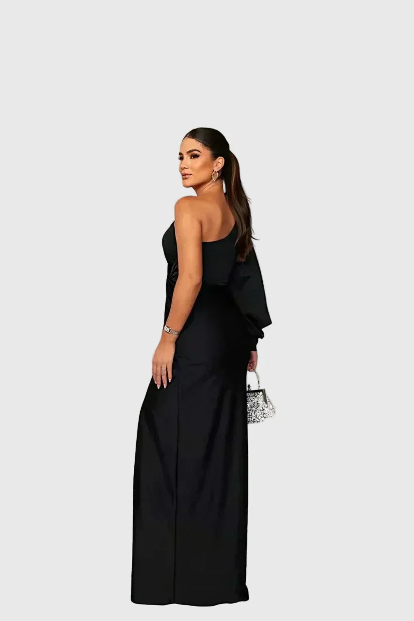 Melyssa | Elegante zwierige maxi-avondjurk