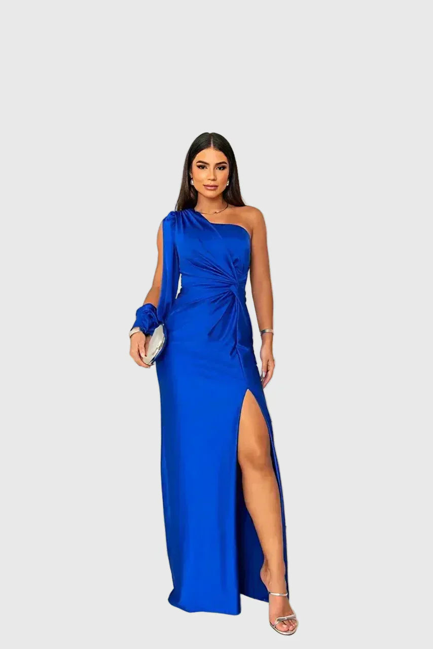 Melyssa | Elegante zwierige maxi-avondjurk