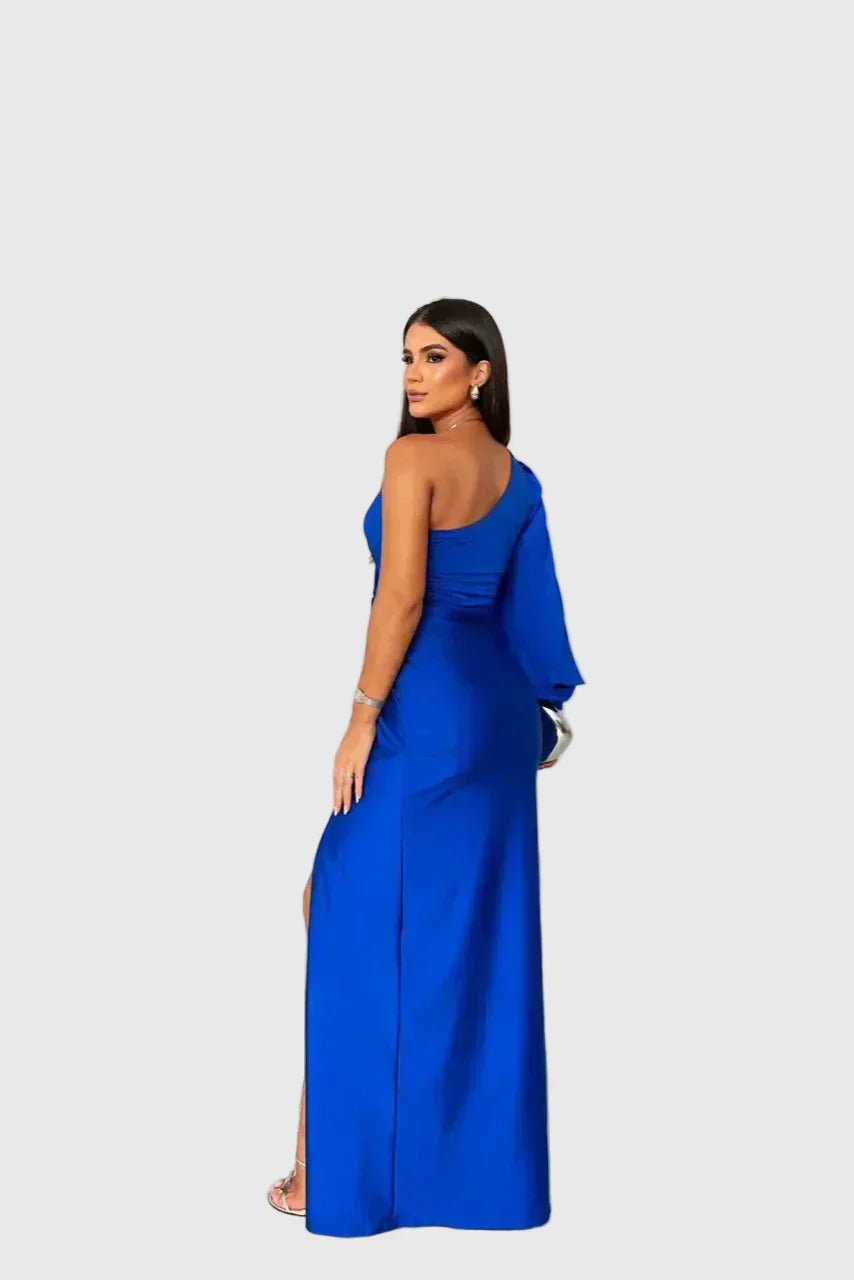 Melyssa | Elegante zwierige maxi-avondjurk