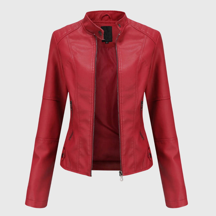 Giorgina™ - Elegante leren damesjas