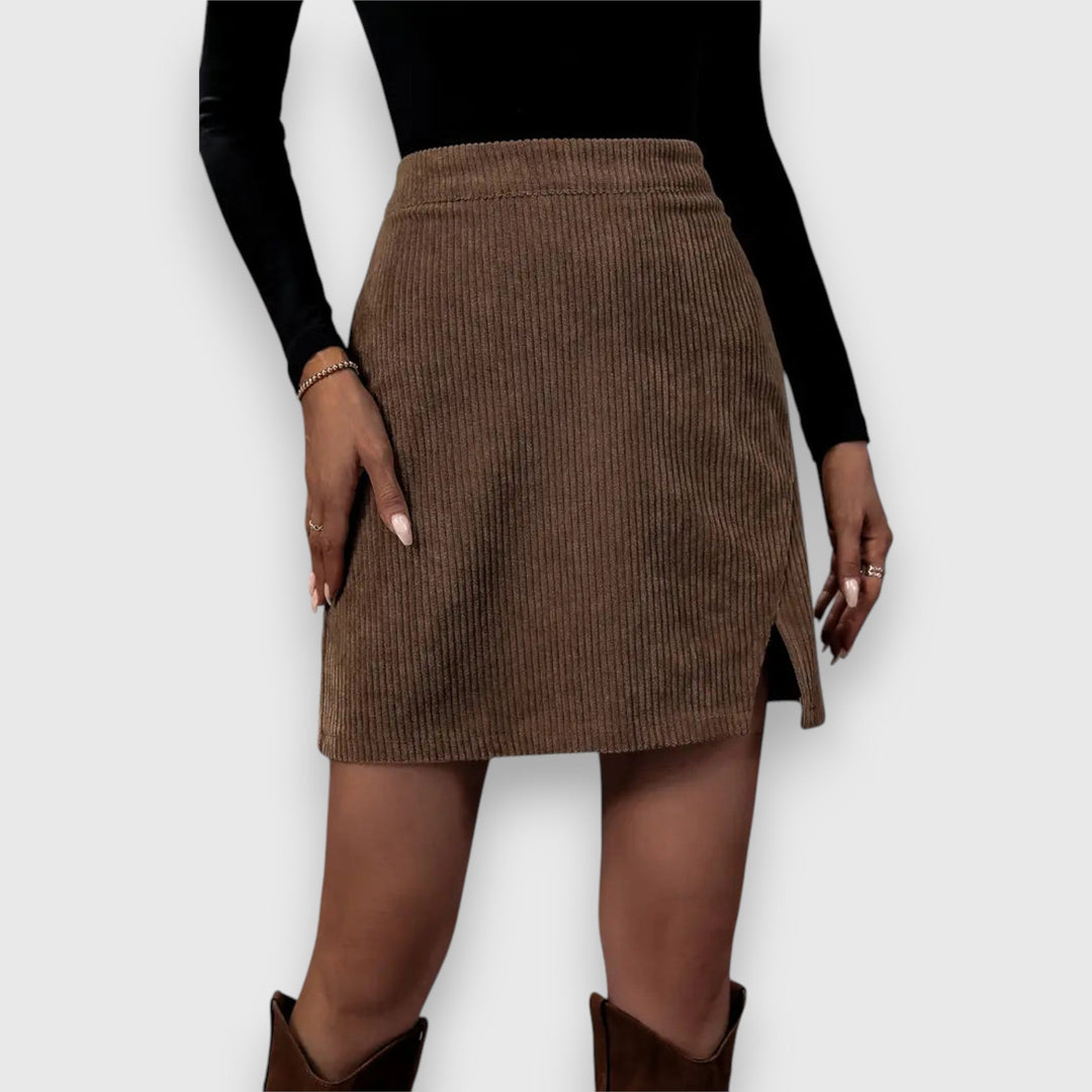 Noelia – Rok met koorddetail
