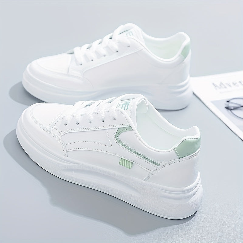 Chique witte sneakers met licht comfort