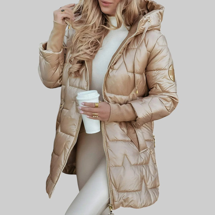 Cecilia | Elegante herfstmantel met capuchon