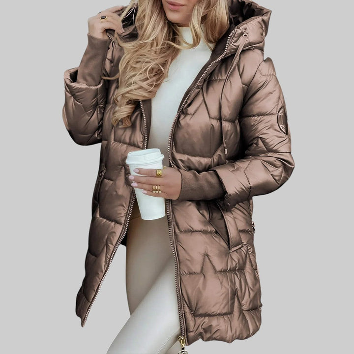 Cecilia | Elegante herfstmantel met capuchon