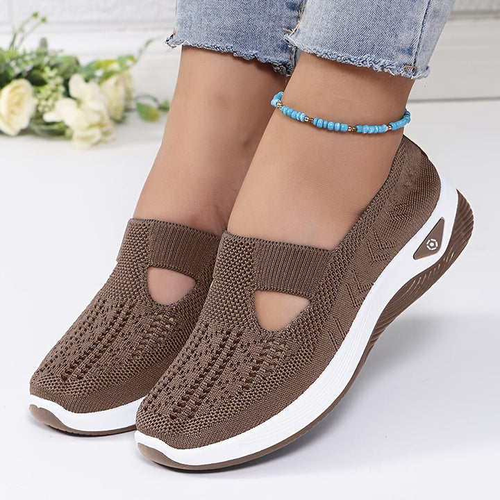 Makkelijke instapsneakers met stabiel comfort