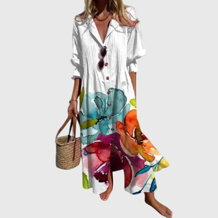 Zariah | Elegante bohemian maxi-jurk