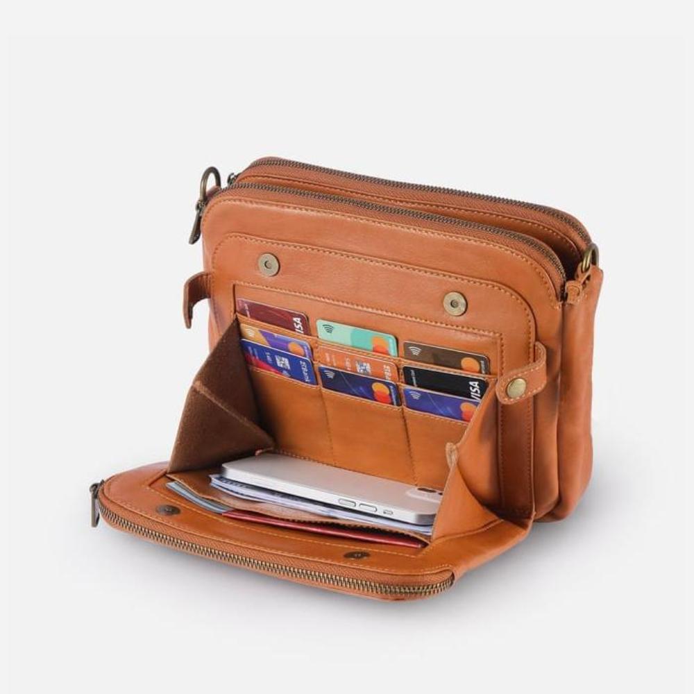 Kimberly™ | Klassieke leren tas