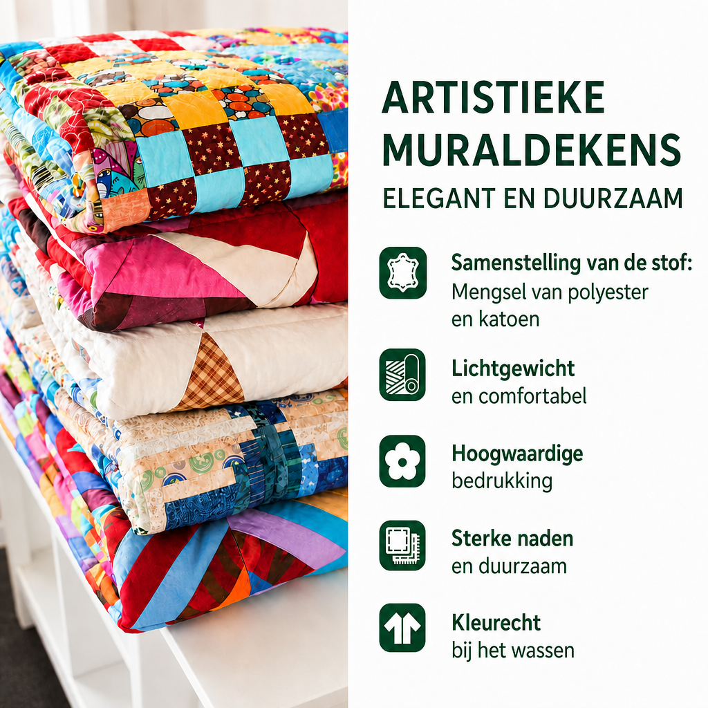 Angela - Gewatteerde deken Van Kerstman