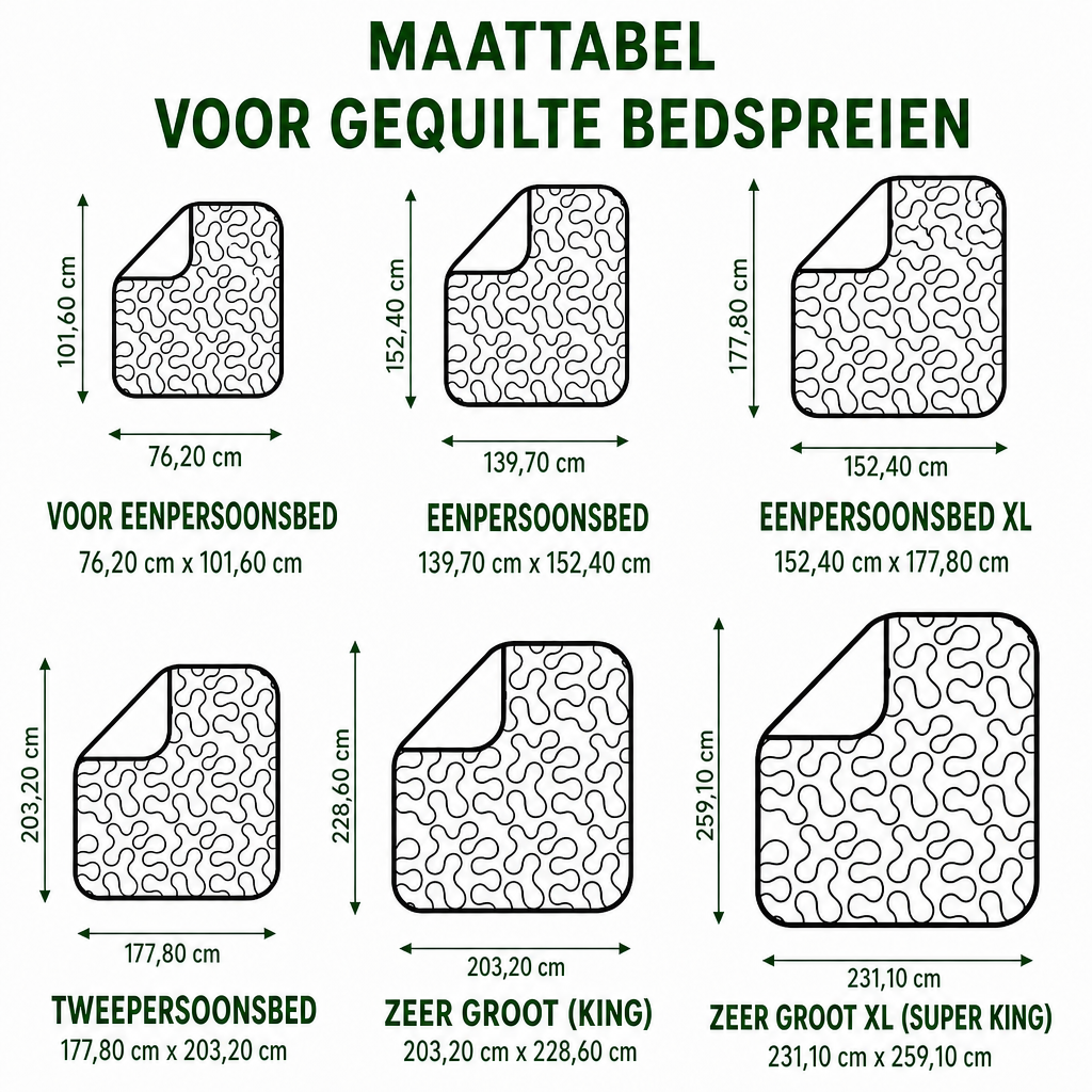 Kirsten - Gewatteerde deken Boom van Boeken
