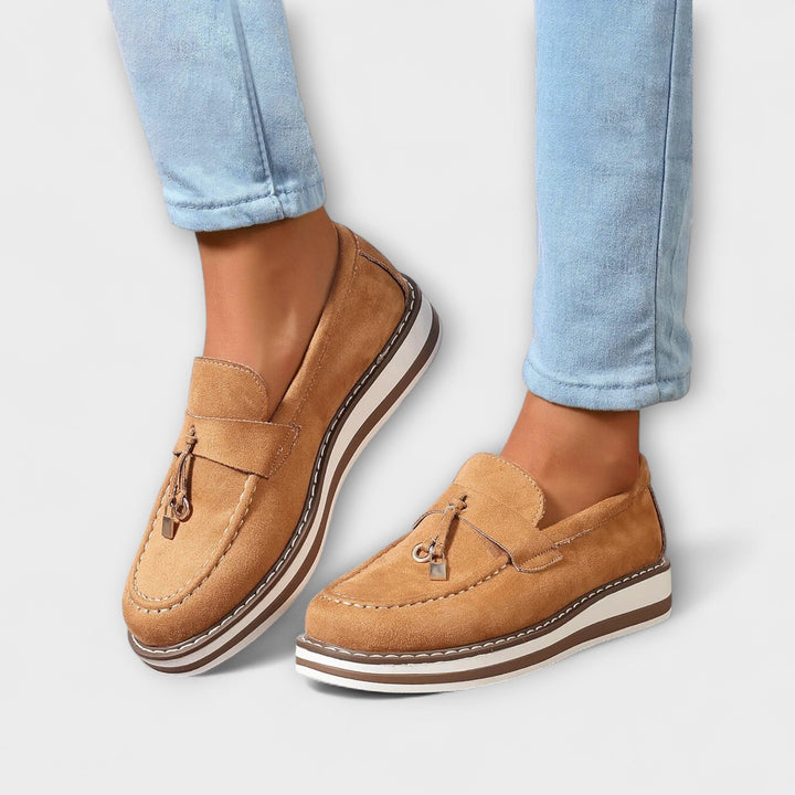 Halo™ | Casual loafers met ronde neus