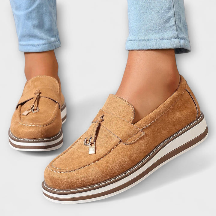 Halo™ | Casual loafers met ronde neus
