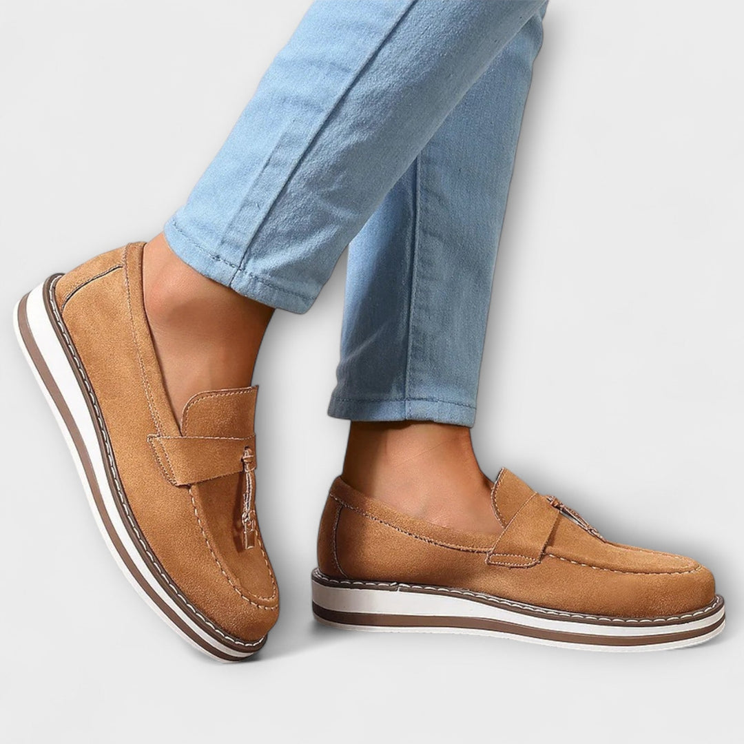 Halo™ | Casual loafers met ronde neus