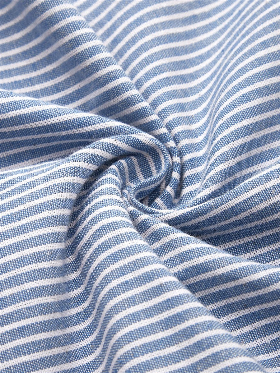 JARNA | GESTREEPTE MIDI-JURK
