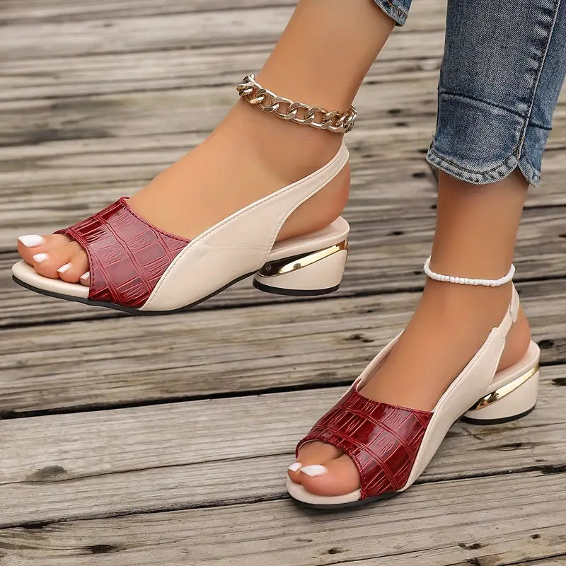 Isa | Elegante orthopedische sandalen