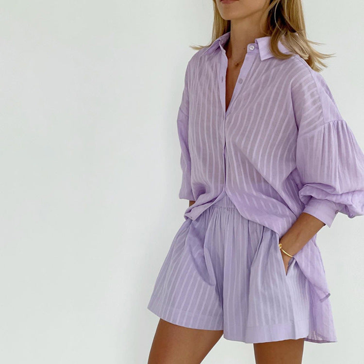 Viola - Set met blouse en luchtige short