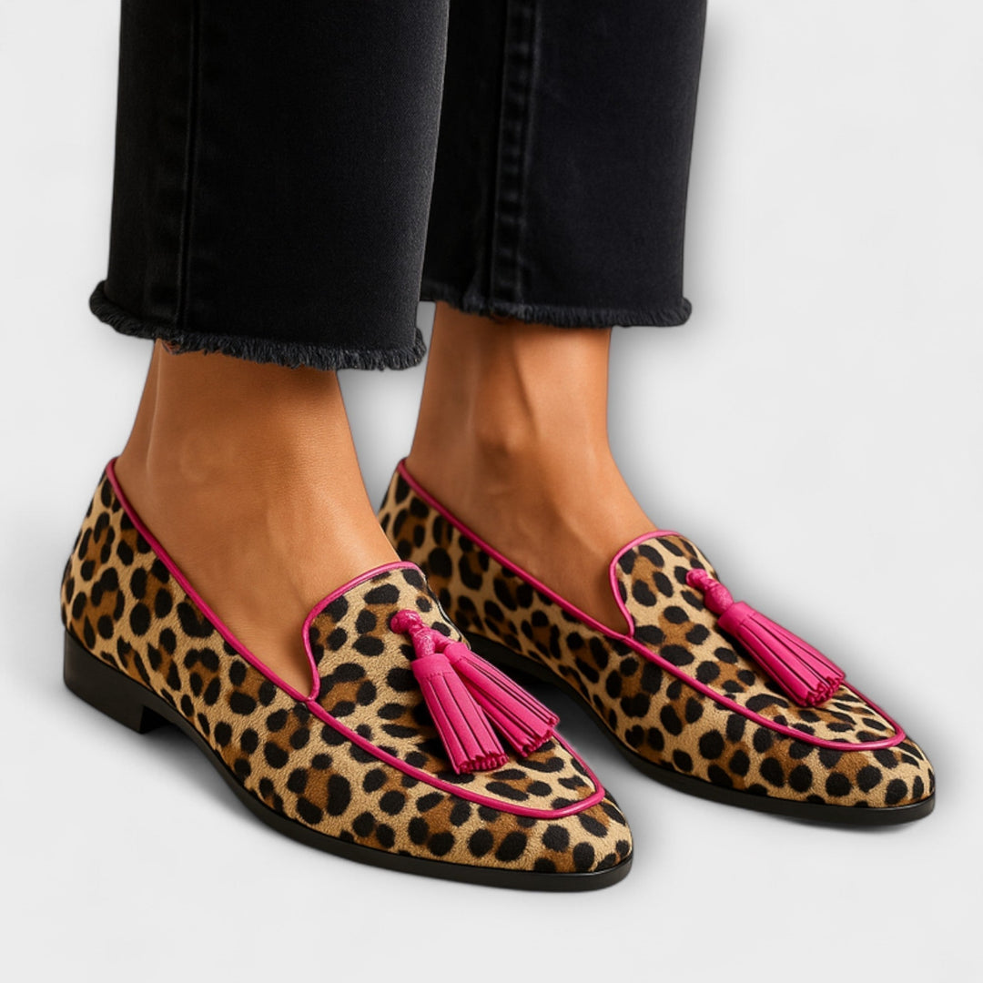 Lana™ | loafers met franjes
