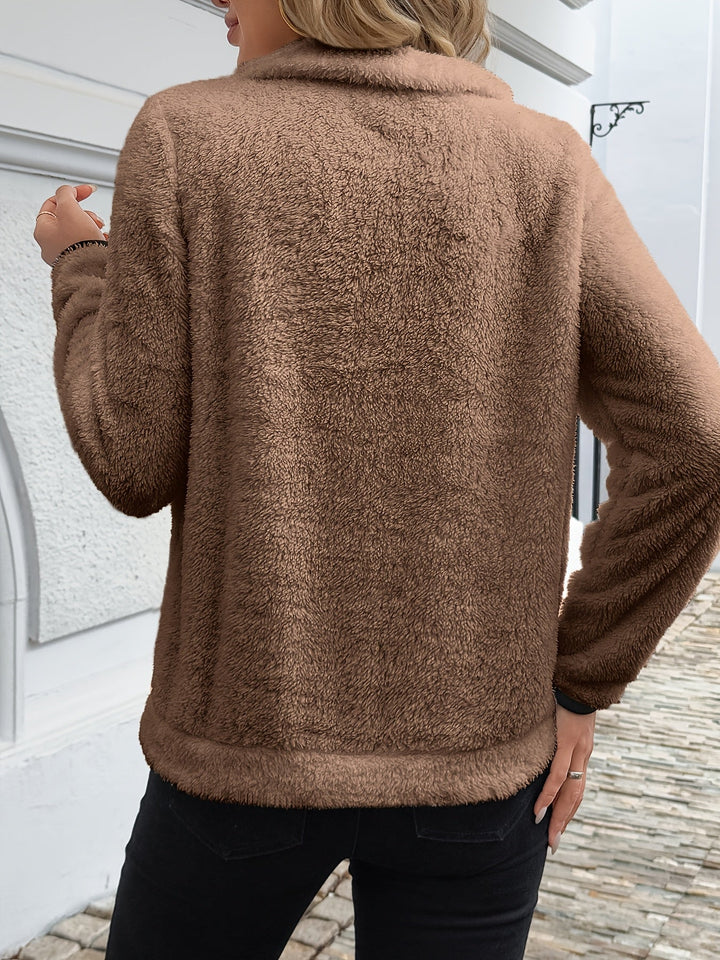 Juliette | Hoodie met halve rits