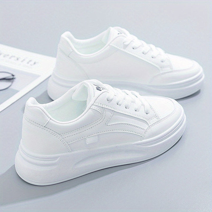 Chique witte sneakers met licht comfort