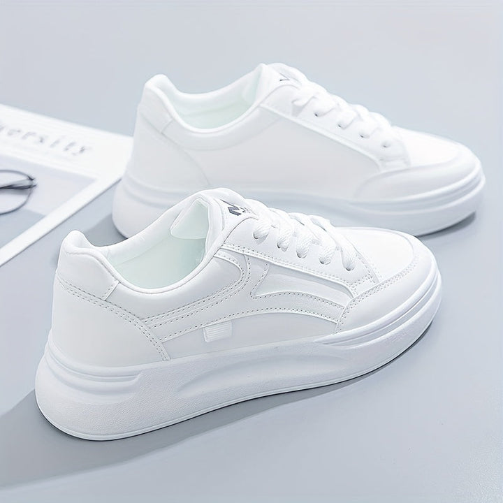 Chique witte sneakers met licht comfort