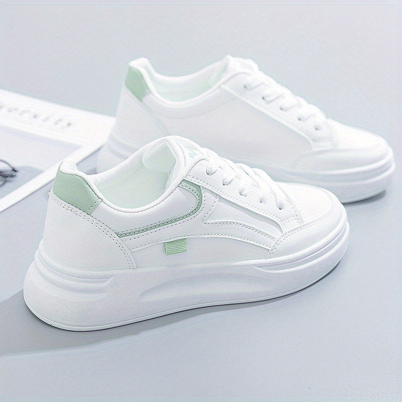 Chique witte sneakers met licht comfort