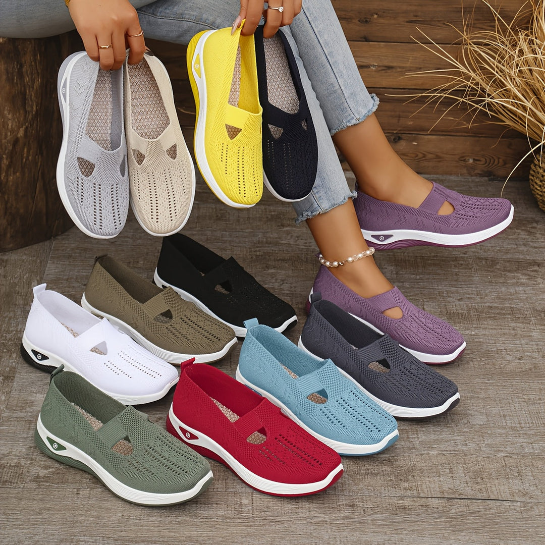 Makkelijke instapsneakers met stabiel comfort