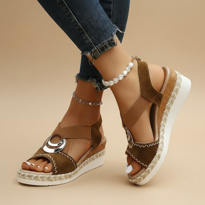 Florence | Elegante plateausandalen
