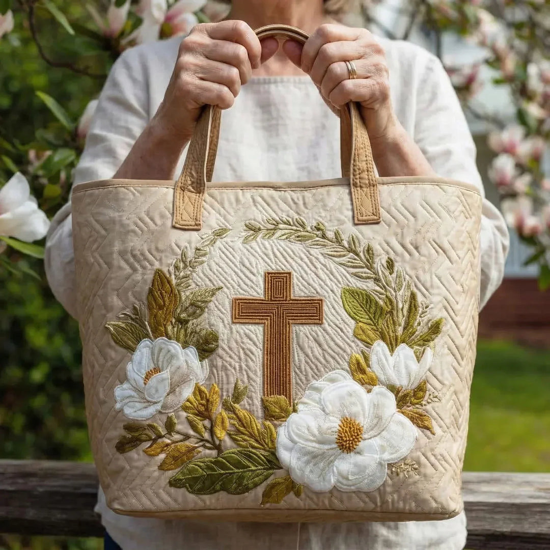 Handgemaakte tas - Heilige Kruis
