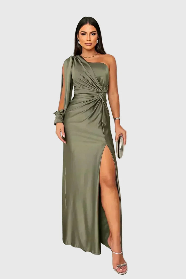 Melyssa | Elegante zwierige maxi-avondjurk