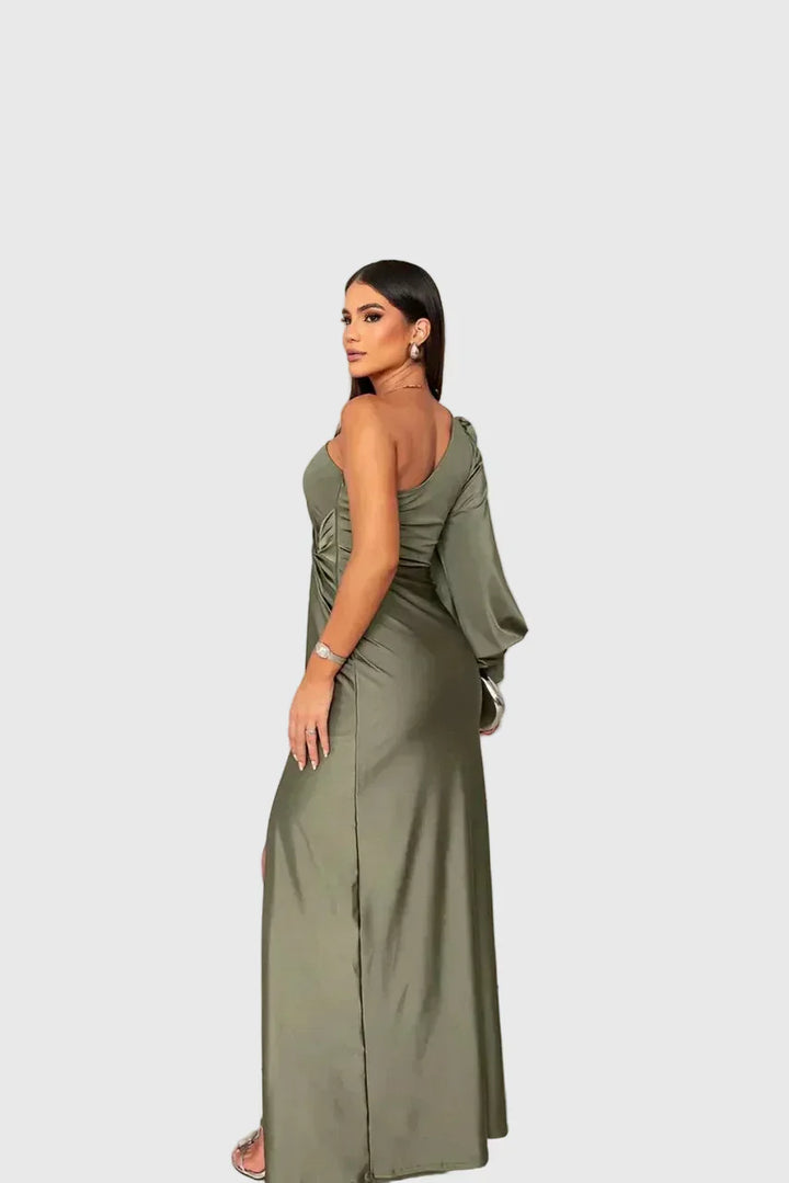 Melyssa | Elegante zwierige maxi-avondjurk