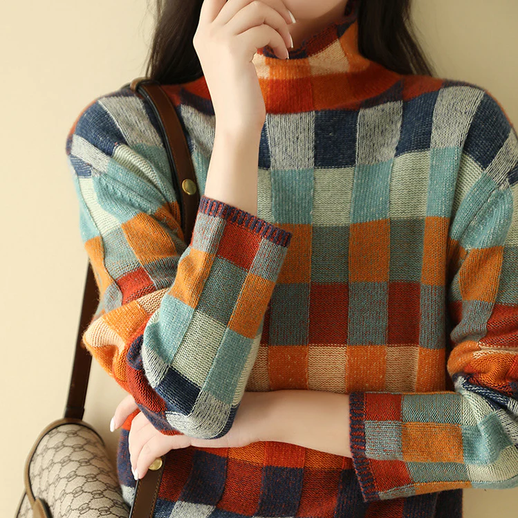 Isla | Comfortabele retro trui