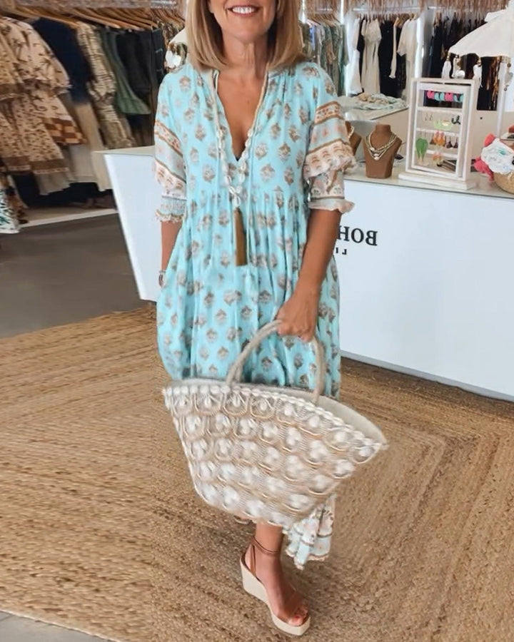 Verity - Bohemian jurk